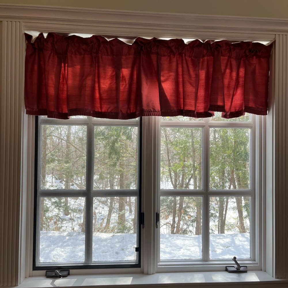 Country Curtains Lined Silk Pleated Window Panels - Pair of 2 (4 panels)